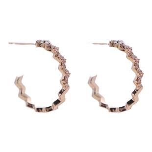 北欧港湾Jasmo小众设计感高级轻奢百搭耳圈女银针耳环耳钉耳饰