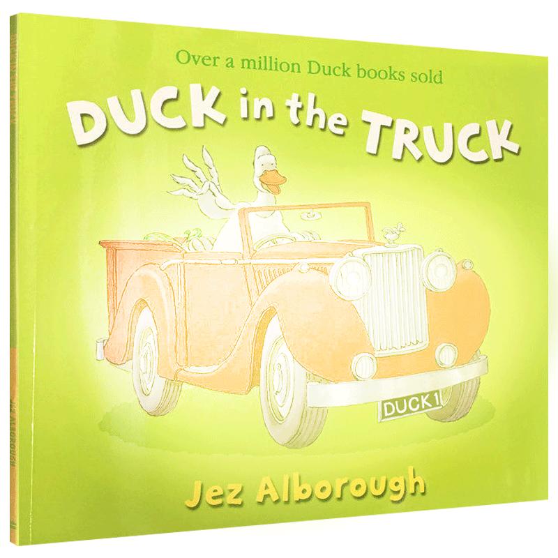 送音频进口英文原版绘本 Duck in the Truck 鸭子骑车记 凯特格林纳威大奖 常青藤爸爸推荐 儿童启蒙故事图画正版亲子睡前读物