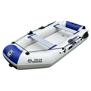 速澜皮划艇橡皮艇加厚钓鱼船路亚艇冲锋舟背包充气船耐磨气垫船