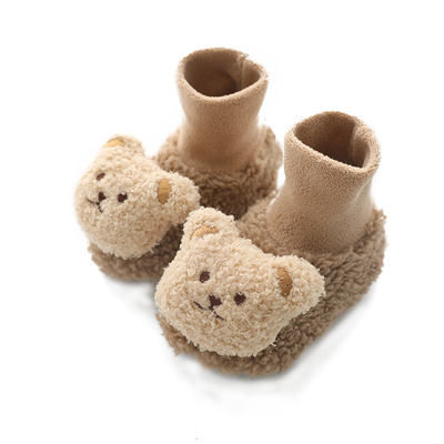 地板袜宝宝软底学步秋冬季卡通