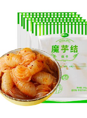 怡力低热量0脂魔芋结240g*6袋