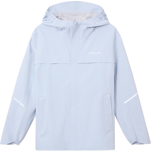 探路者童装男女童冲锋衣外套春夏款款儿童防风耐磨保暖夹