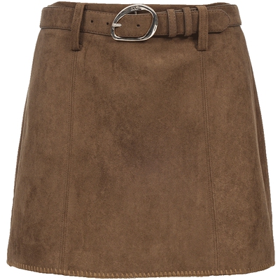 ONLY可调节腰带A字短裙半身裙