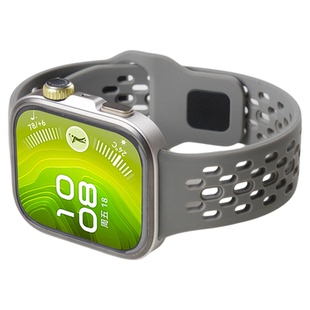 适用华为watchfit4pro手表带fit4手环双反扣透气硅胶腕表带fit3运动智能手环新款女生秋冬透气高级配件