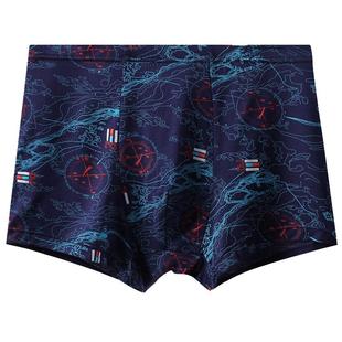 加肥加大码内裤男平角肥佬四角短裤夏季透气薄款宽松大号胖子裤头