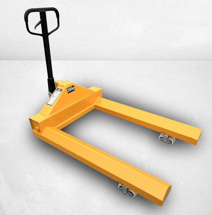 纺织厂叉车手动盘头液压辊车卷筒纸卷搬运车斜边经轴运输车纱辊车