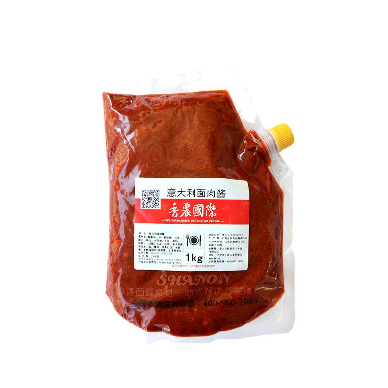 袋装肉酱山东番茄香农意面酱