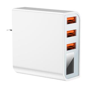 古尚古适用于苹果华为小米充oppo电器6三星多口安卓usb插头3a快充多功能8x手机通用多孔ipad闪充p10充电头