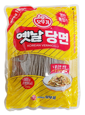 韩国进口不倒翁粉条500g袋装