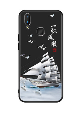 luckrider适用于vivoz3i手机壳v1813t彩绘v1813a国潮风vivoz3气质时尚v1813ba妈妈用v1813bt保护套v1vov11i复