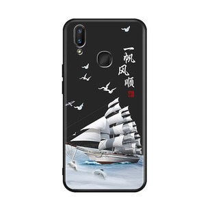 luckrider适用于vivoz3i手机壳v1813t彩绘v1813a国潮风vivoz3气质时尚v1813ba妈妈用v1813bt保护套v1vov11i复