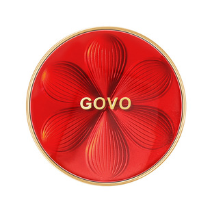 GOVO藏红花微雾控油定妆蜜粉亲肤散粉不脱防水散粉哑光珠光细闪女