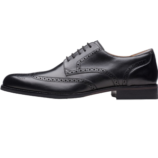 clarks其乐男鞋秋冬通勤商务正装皮鞋雕花德比鞋Craft Arlo Limit