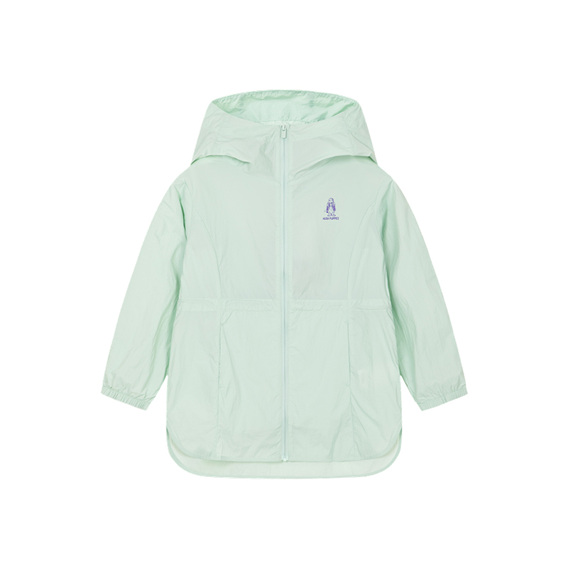 暇步士童装女童皮肤衣夏季新款儿童防晒衣轻薄透气防晒服宽松