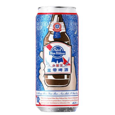 蓝带小蓝王11度500ml整箱12罐