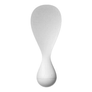 不倒翁防粘米饭勺家用新款易清洗打饭勺子厨房可立式不伤锅盛饭勺