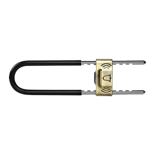 DF报警玻璃门锁门店面锁双开门防盗锁u型锁插锁推拉商铺摩托车锁