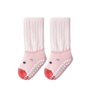 隔凉防滑!婴儿秋冬地板袜小龙人宝宝棉袜加厚春秋学步袜儿童室内