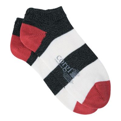 corgi柯基英国进口100%透气船袜