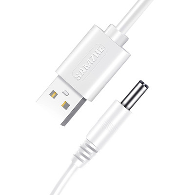 山泽USB转DC3.5/5.5mm圆孔电源线