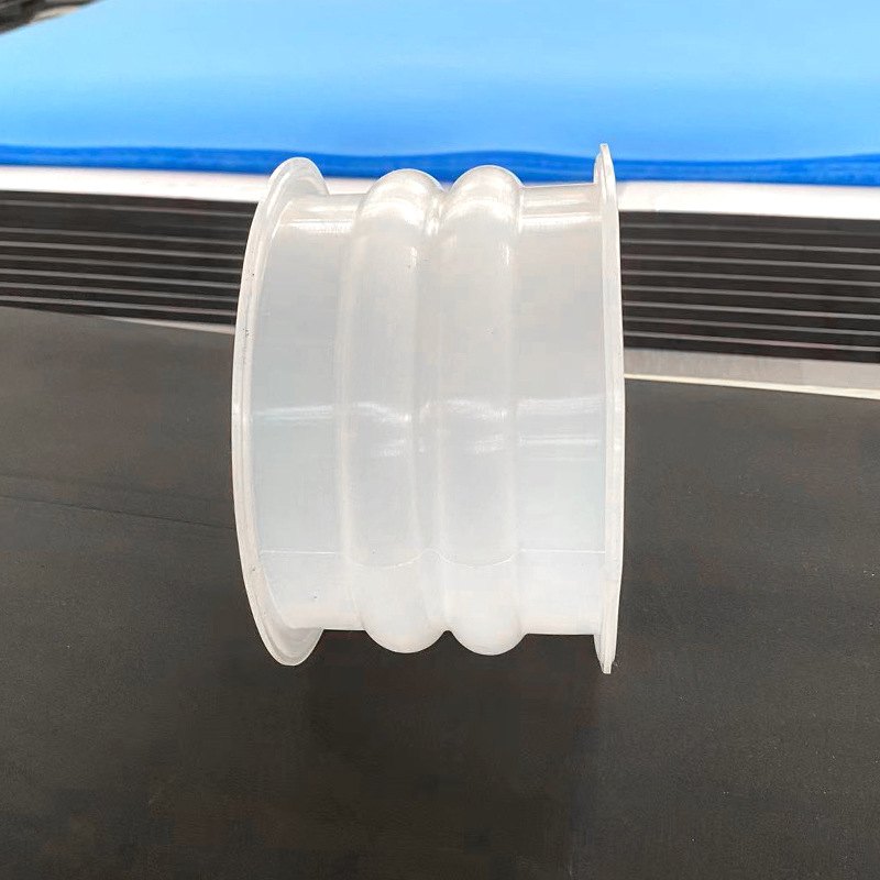 加工硅胶软连接 大口径耐温硅胶波纹管 硅胶管套硅胶软连接