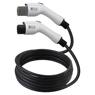 新能源充电桩双头电动汽车7KW32A枪头16A双枪慢充双公国标线