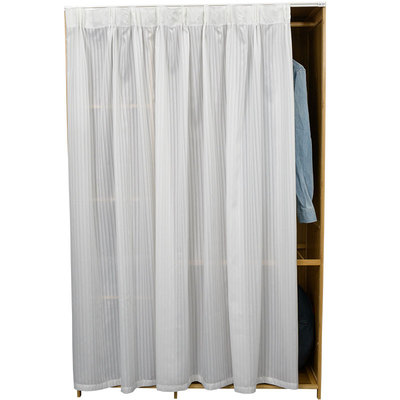 柜子遮挡帘粘贴轨道免打孔