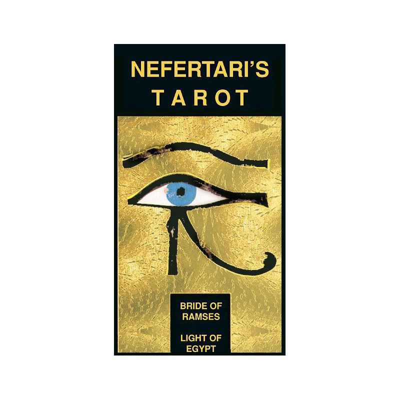进口正版 烫金奈妃特芮塔罗牌 Nefertari's Tarot 桌游卡牌