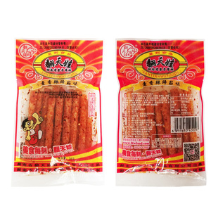 湖南特产翻天娃薯条素香蹄筋辣条 8090儿时怀旧麻辣面筋零食小吃
