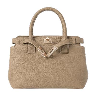 VH女包凯莉手提包头层牛皮单肩包