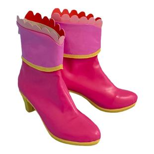 漫工坊梦幻旋律美琪美雪cos鞋子定制动漫游戏cosplay靴子来图定做