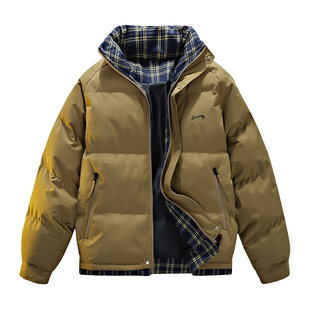 贵人鸟短款棉服男款冬季2025年新款加厚面包服男士棉衣外套男冬款