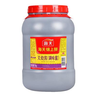 海天叉烧酱7.5kg排骨酱7kg大桶装鲜香调味酱烧烤火锅爆炒餐饮装
