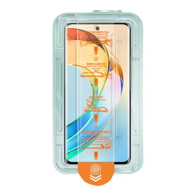 【5.0智能秒贴仓】newyu适用荣耀x50pro钢化膜x60曲面手机膜荣耀x60gt新款护眼x50pro水凝全覆盖gt无白边防窥