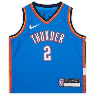 耐克俄克拉荷马城雷霆队婴童透气球衣男童轻便NIKE NBA IV0567