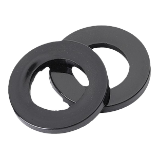塑料尼龙垫片螺丝圆形绝缘平垫塑胶橡胶垫圈平垫片M3M4M5M6M8M10