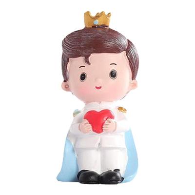 烘焙蛋糕装饰摆件皇冠爱心小王子