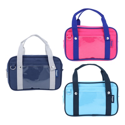 sunstar太阳星Bappe大容量拉链创意笔袋手提包趣味造型时尚女