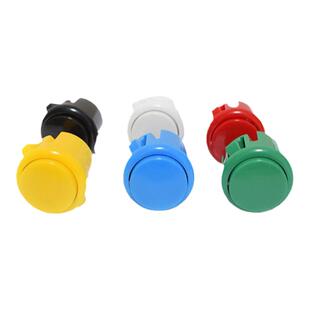 街机配件摇杆按钮2430卡式按钮仿三和按钮游戏机按键宝联按钮拳皇