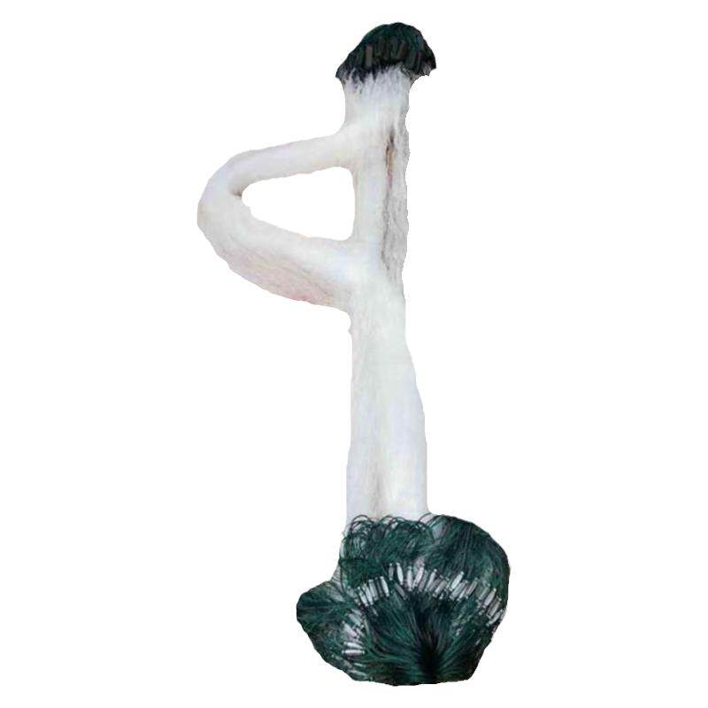 加重急流水三层沉网渔网一指三指重坠粘网白条鱼网丝网急流网水流