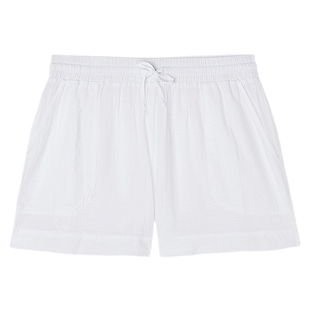 CALZEDONIA卡泽意袜春夏女士时尚休闲简约抽绳宽松短裤0BDP122