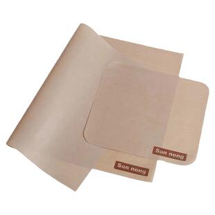 三能不沾布28cm方烤盘专用耐高温油布玻璃纤维涂层高温布烘焙折边