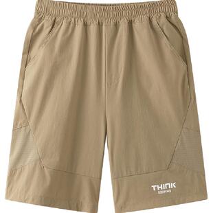 左西童装男童短裤速干儿童夏季薄款裤子2025新款中大童夏装五分裤