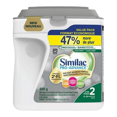 直邮加拿大雅培二段白金奶粉859g