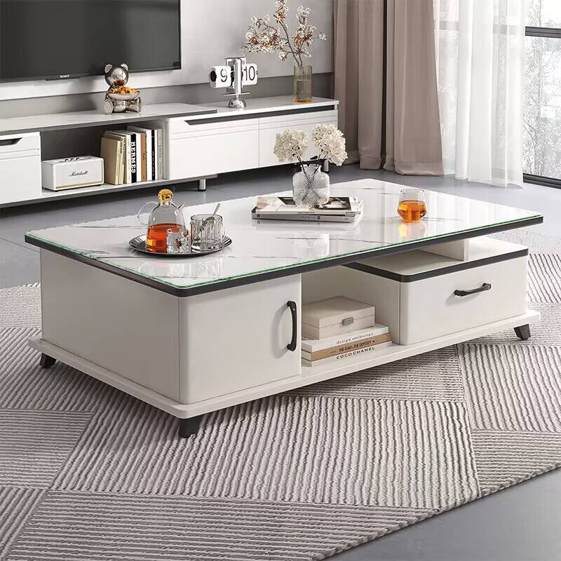 茶几客厅家用2024新款轻奢高级感茶桌茶台小户型阳台简约现代桌子