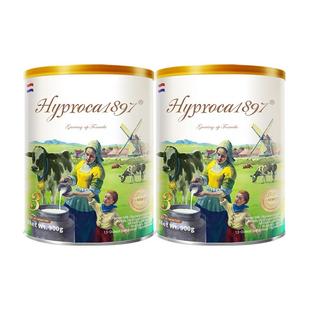 海普诺凯1897未来版3段900g*2罐进口HMO乳铁蛋白配方幼儿奶粉