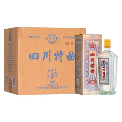 四川特曲1935纯粮食久知心泸州白酒浓香型口粮自饮送礼42/52度酒