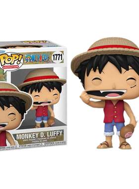 Funko POP海贼王ONE PIECE路飞索隆山治娜美乌索普巴基黄猿手办