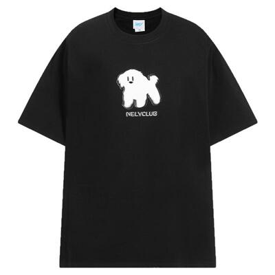 小尼力小狗印花短袖T恤