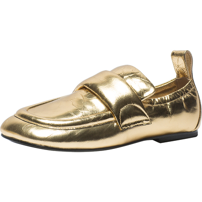 CDF女鞋2025春季新款时尚英伦风乐福鞋深口轻便舒适通勤鞋单鞋女